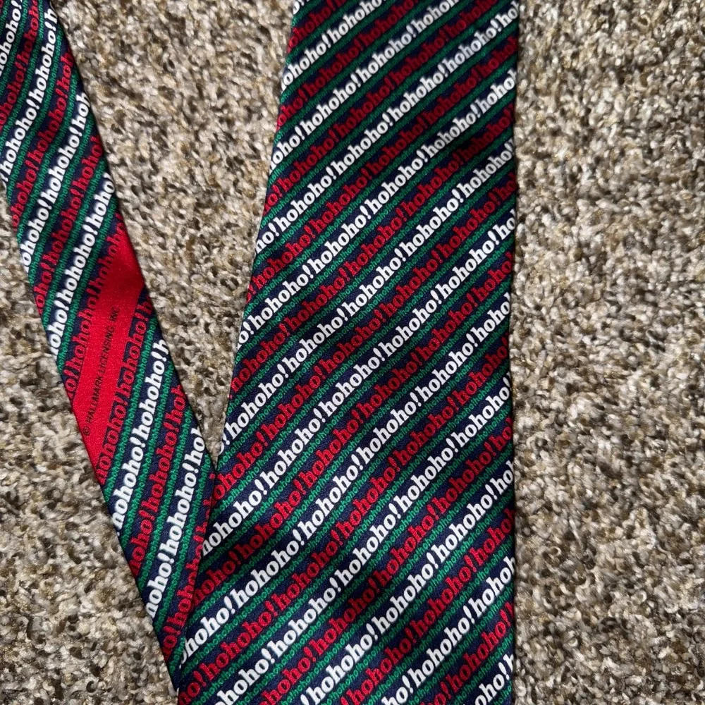 Christmas Hallmark Tie HO HO‎ HO